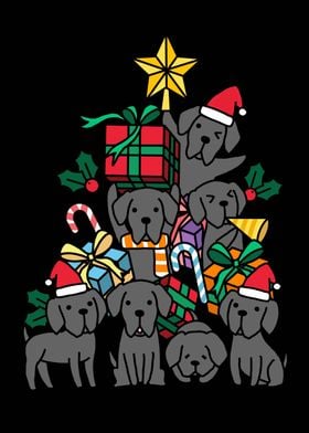 Great Dane Christmas Tree 