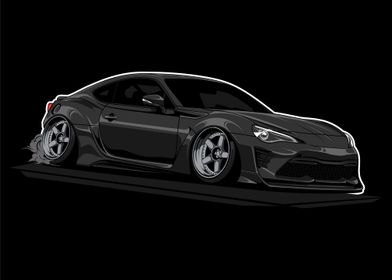 Toyota GT86 Black L