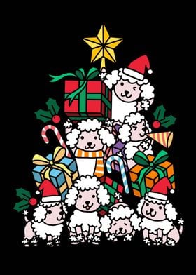 Poodle Christmas Tree 