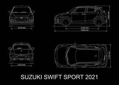 Suzuki Swift  sport 2021