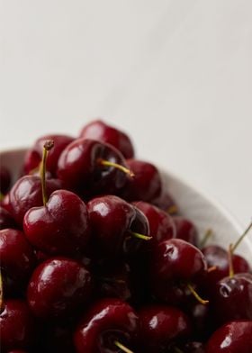 cherries bowl