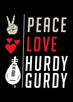 Peace Love Hurdy Gurdy