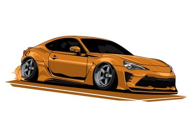 Toyota GT86 BW 2