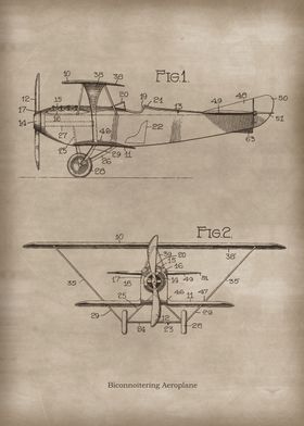 Biconnoitering Aeroplane