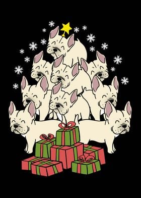 French Bulldog Christmas