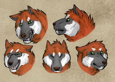 Wereakita faces chart