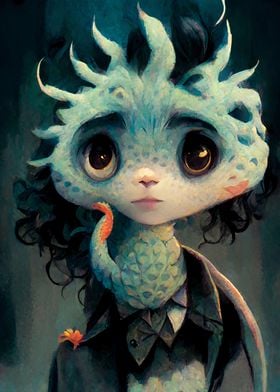 Cute Dragon Baby