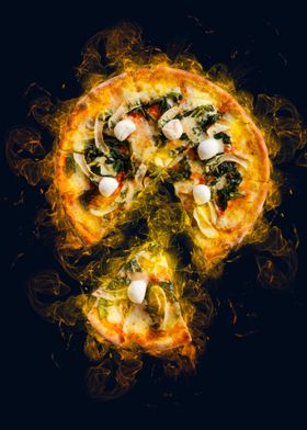 smoky pizza