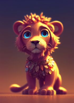 Adorable Lion 1