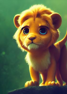 Adorable Lion 4