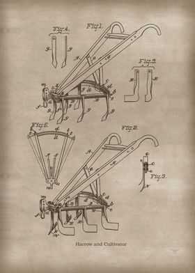 Harrow and Cultivator