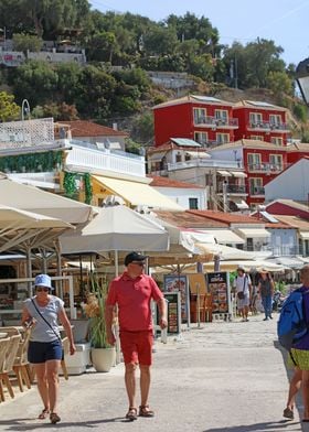 Parga city summer holidays