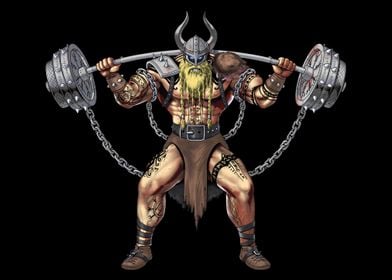 Viking Warrior Bodybuilder