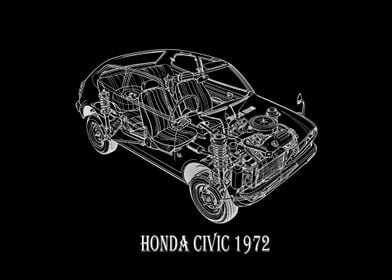 Honda Civic 1972 