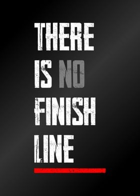 there is no finish line