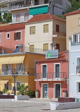 Parga city summer holidays