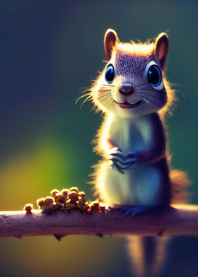 Adorable Squirrel 1