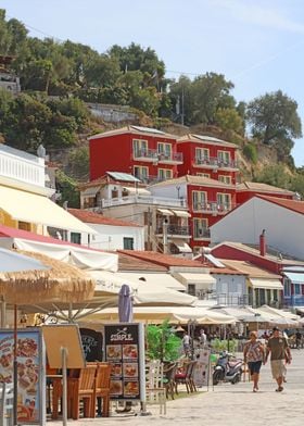 Parga city summer holidays