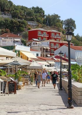 Parga city summer holidays