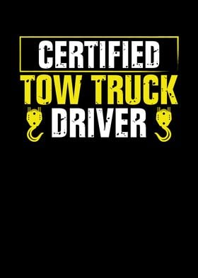 Certified tow truck driver