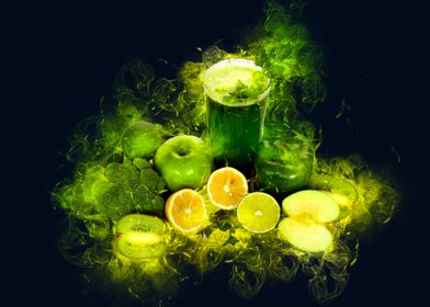 green fruit smoke