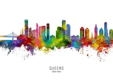 Queens Skyline New York