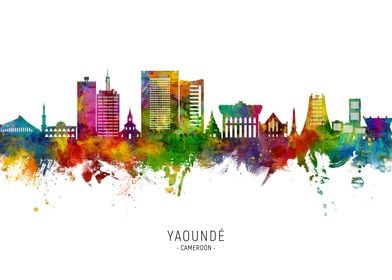 Yaounde Skyline Cameroon