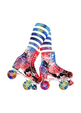 Roller skates retro 