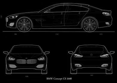 bmw concept cs 2008