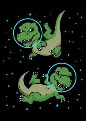 Dinosaur Astronaut TRex