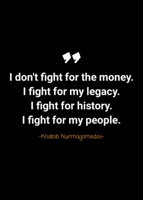 Khabib Nurmagomedov quotes