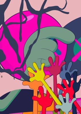 Kaws art