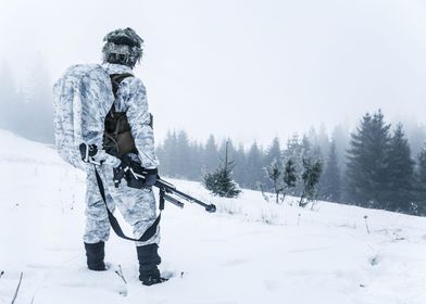 Winter sniper