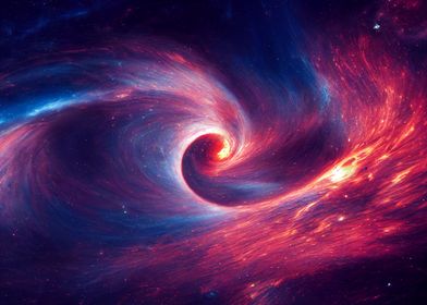 Space fire spiral