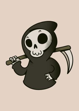 Cute Grim Reaper