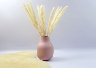 vase wall pampas 