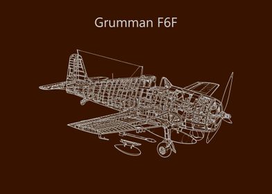 Grumman F6F  