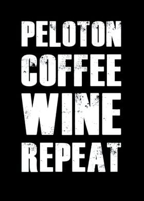 Peloton coffee wine