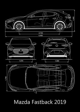 Mazda Fastback 2019 