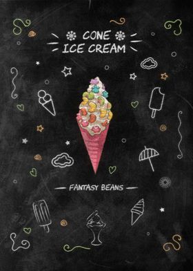 Fantasy Beans Ice Cream