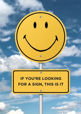 Look for a Sign
