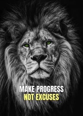 Make Progress Lion
