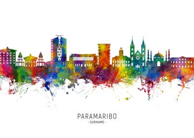 Paramaribo Skyline