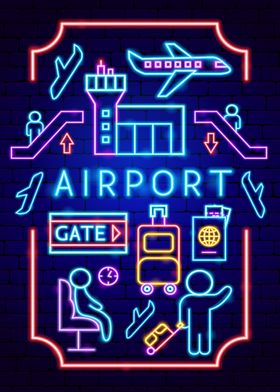 Airport Neon