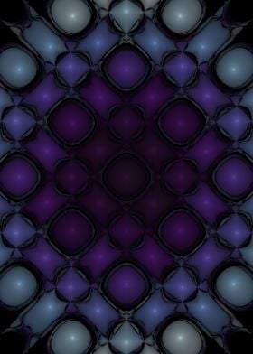 Blue purple grid
