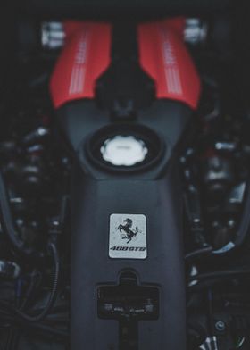 Ferrari 488 GTB engine