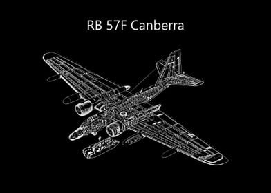 RB 57F Canberra 