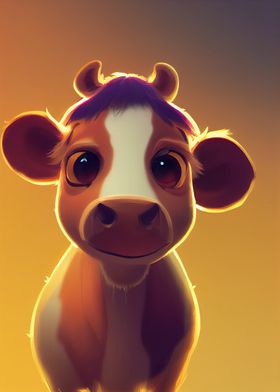 Adorable Cow 1