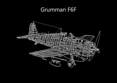 Grumman F6F  