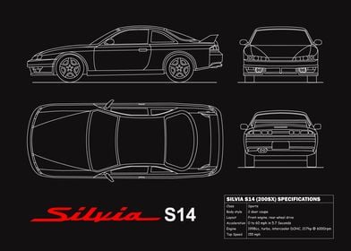 The Silvia S14 Blueprint